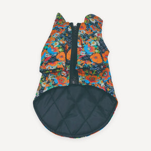 Floral dog vest inspired by Louis Vuitton view 11