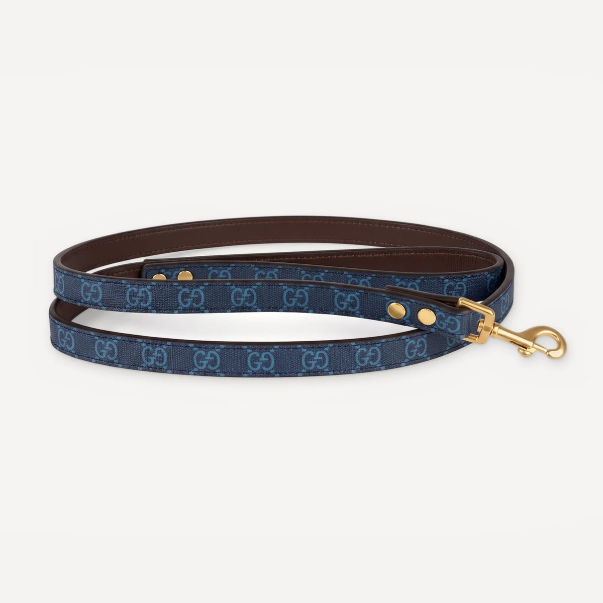 Studded Serpent Leather Walking dog set inspired by Gucci view 10