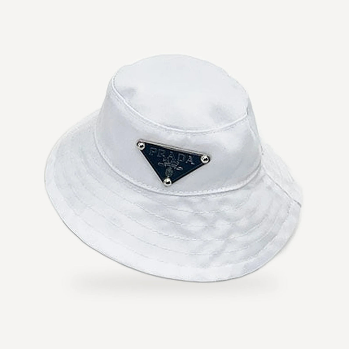 dog bucket hat inspired by Prada view 4