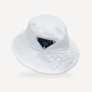 dog bucket hat inspired by Prada view 4