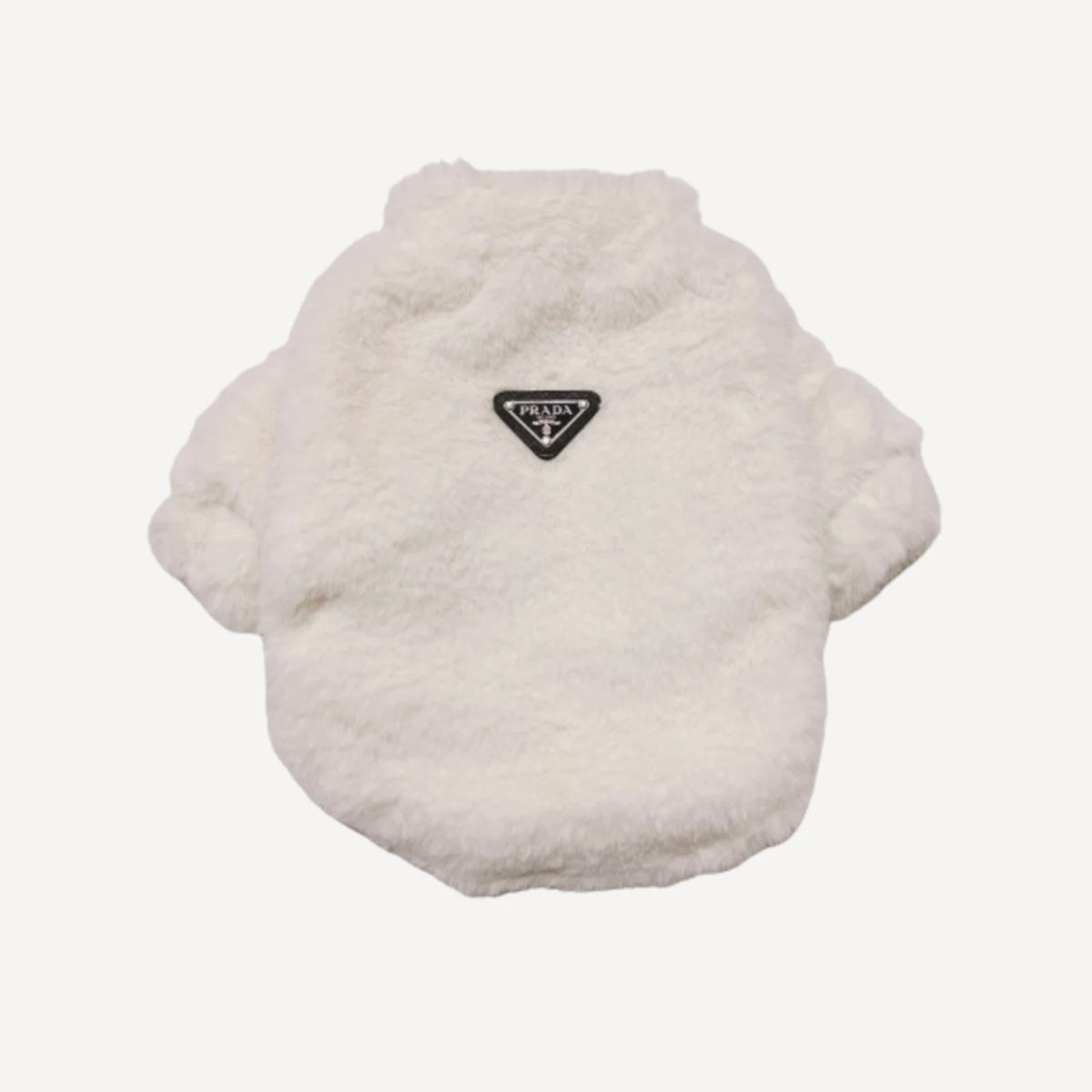 Faux Fur dog jacket inspired by Prada view 5