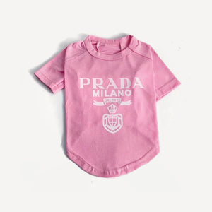 Logo dog tee inspired by Prada view 6