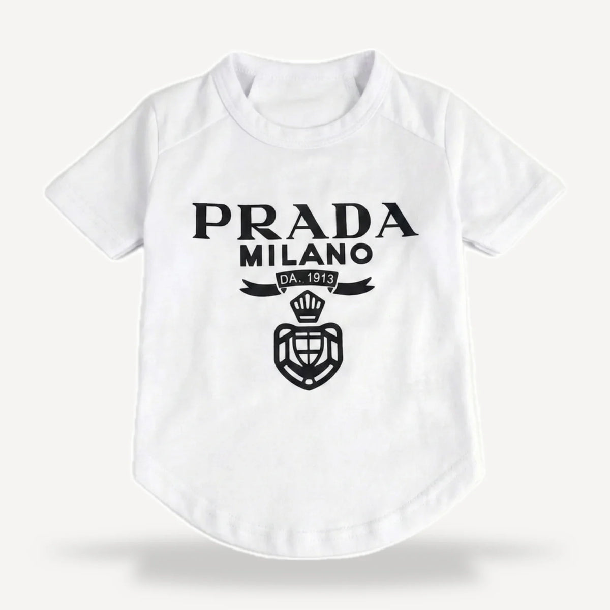 Logo dog tee inspired by Prada view 11