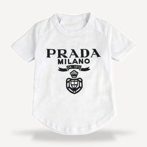 Logo dog tee inspired by Prada view 11