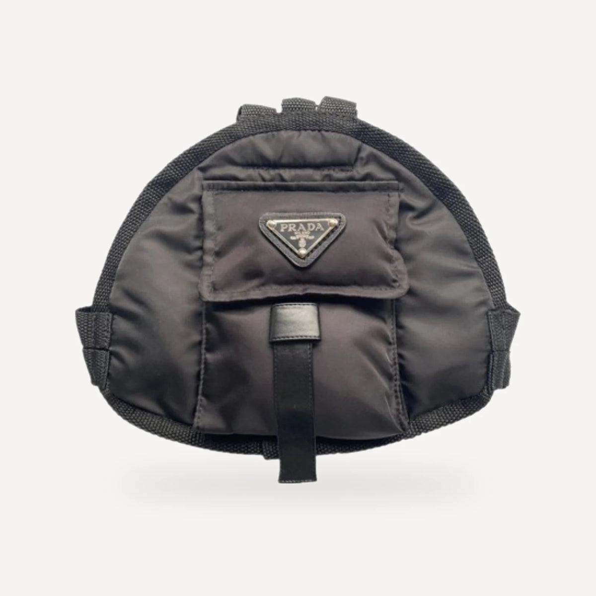 Nylon Dog dog backpack inspired by Prada