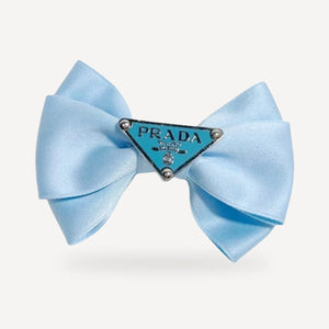 Triangle Hair Bow dog apparel inspired by Prada view 16