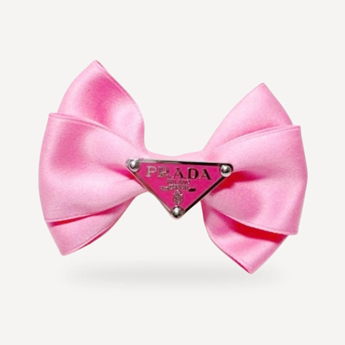 Triangle Hair Bow dog apparel inspired by Prada view 17
