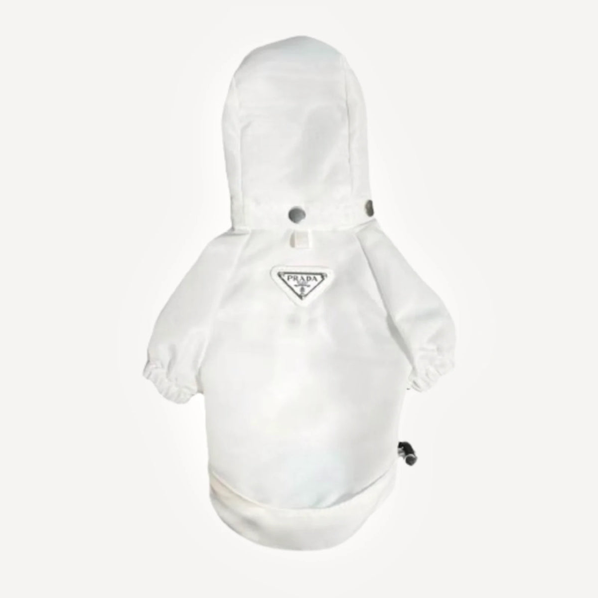 Waterproof dog windbreaker inspired by Prada view 3