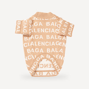All Over Logo dog sweater inspired by Balenciaga view 6