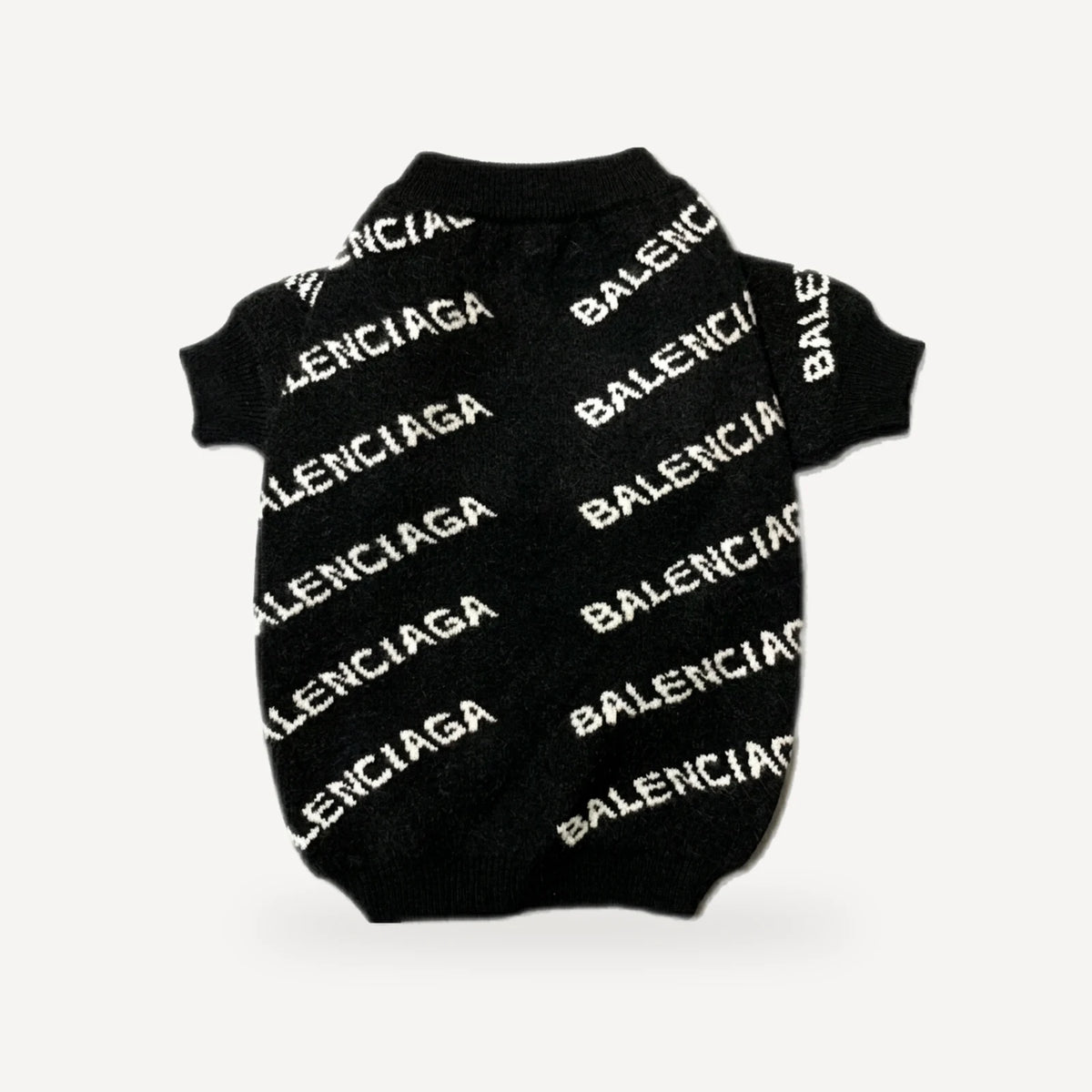 Allover dog sweater inspired by Balenciaga view 4