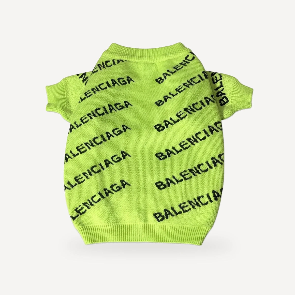 Allover dog sweater inspired by Balenciaga view 5