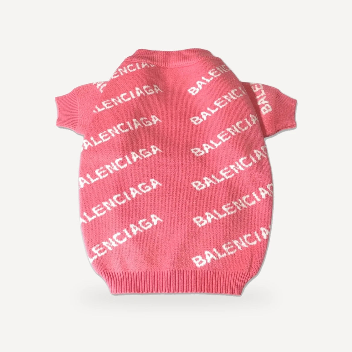 Allover dog sweater inspired by Balenciaga view 6