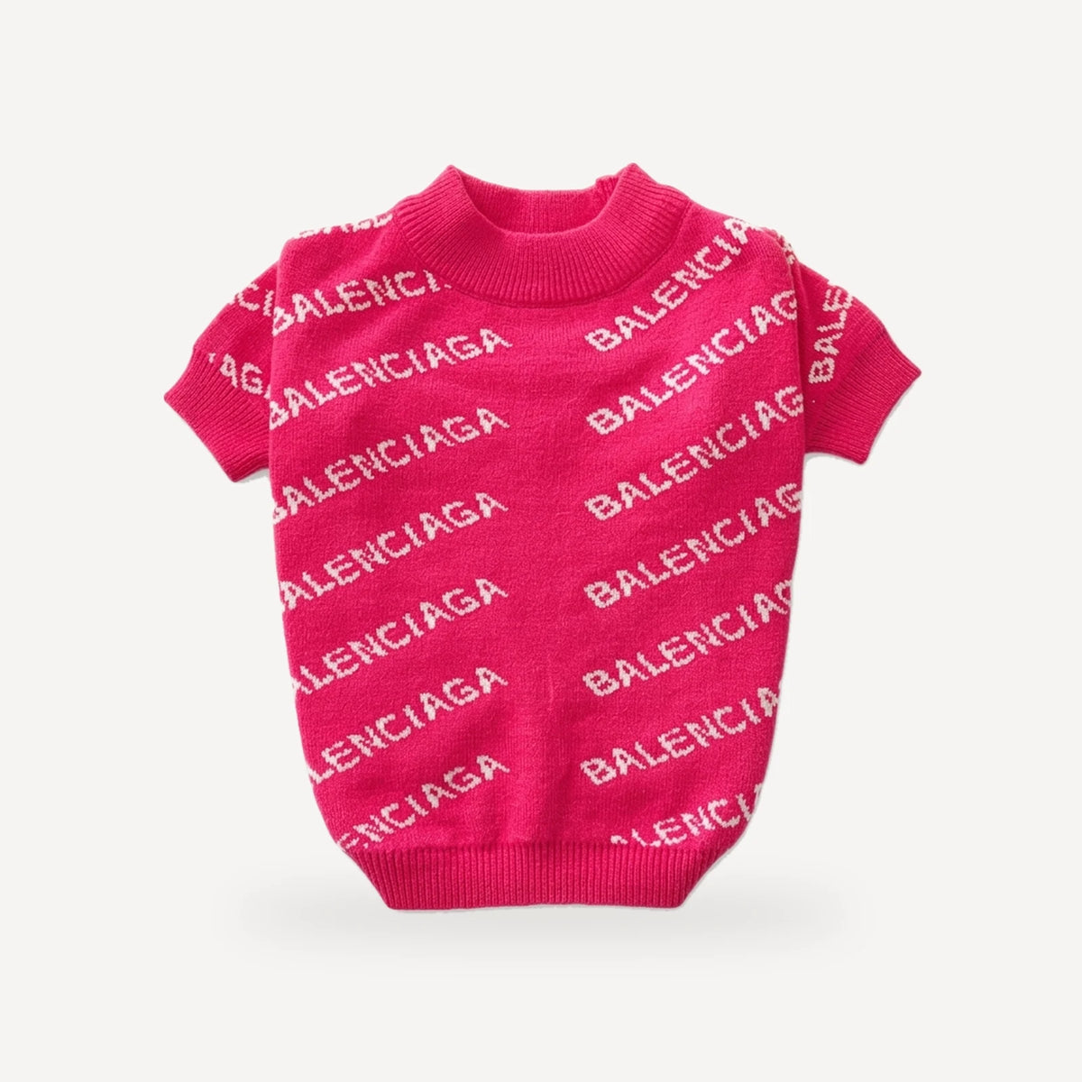 Allover dog sweater inspired by Balenciaga view 7