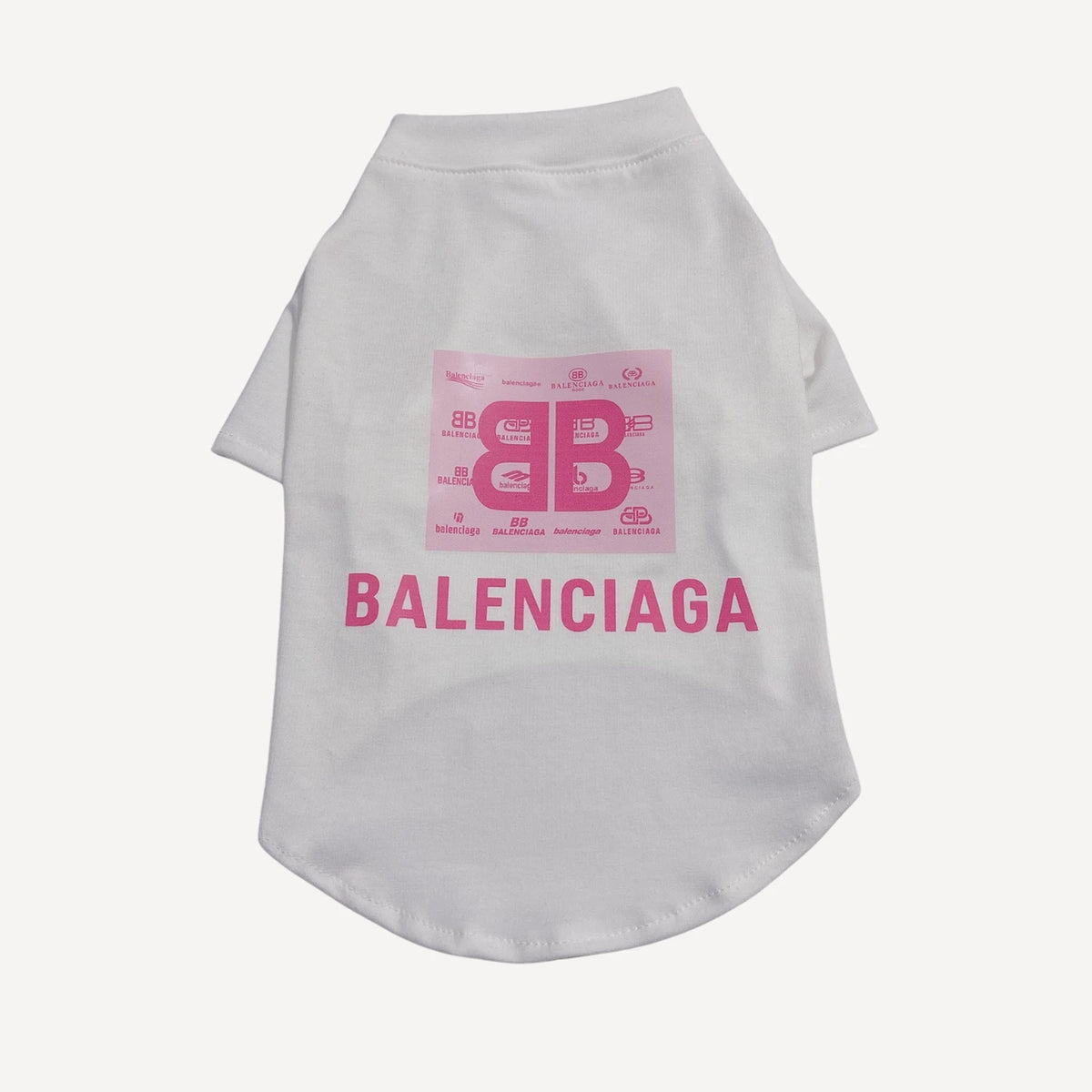 Bb Monogram dog tee inspired by Balenciaga view 6