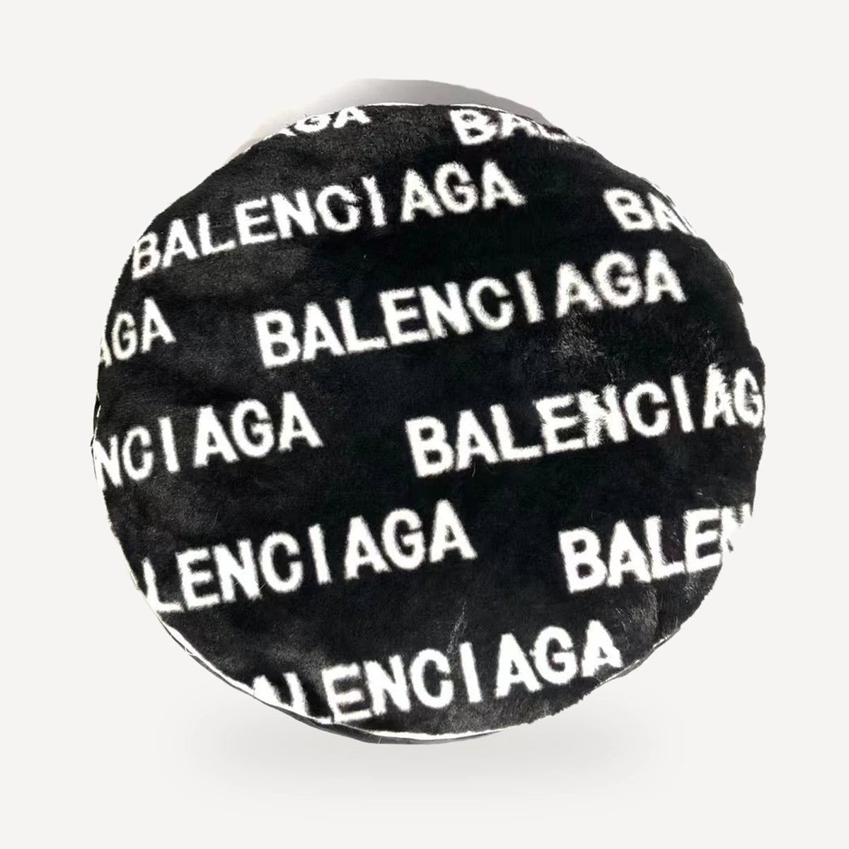 Faux Fur dog bed inspired by Balenciaga view 2