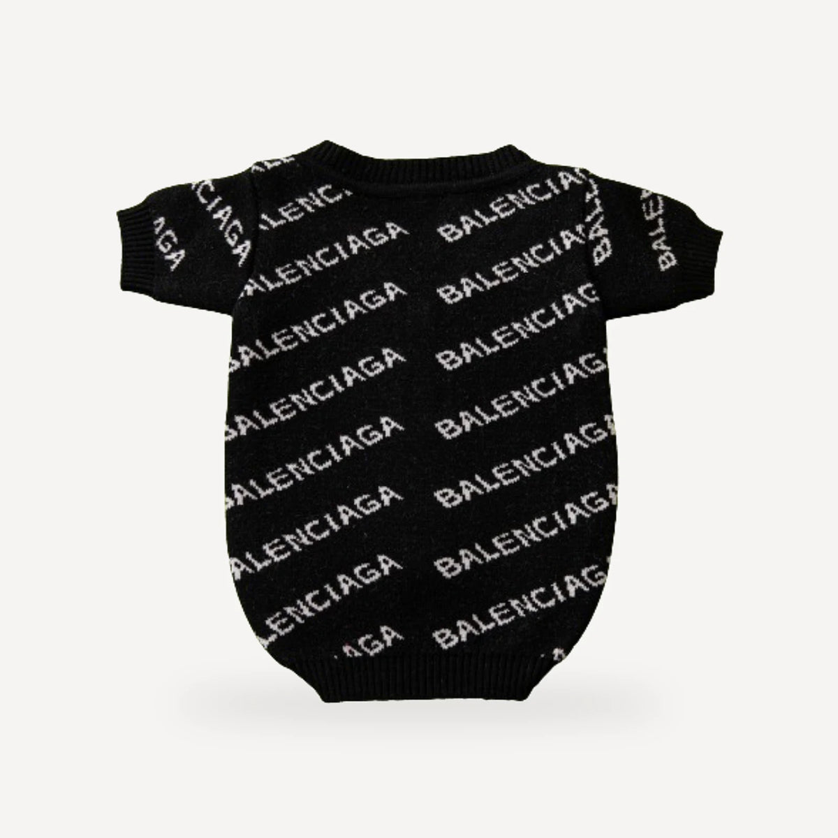 Monogram dog cardigan inspired by Balenciaga view 7