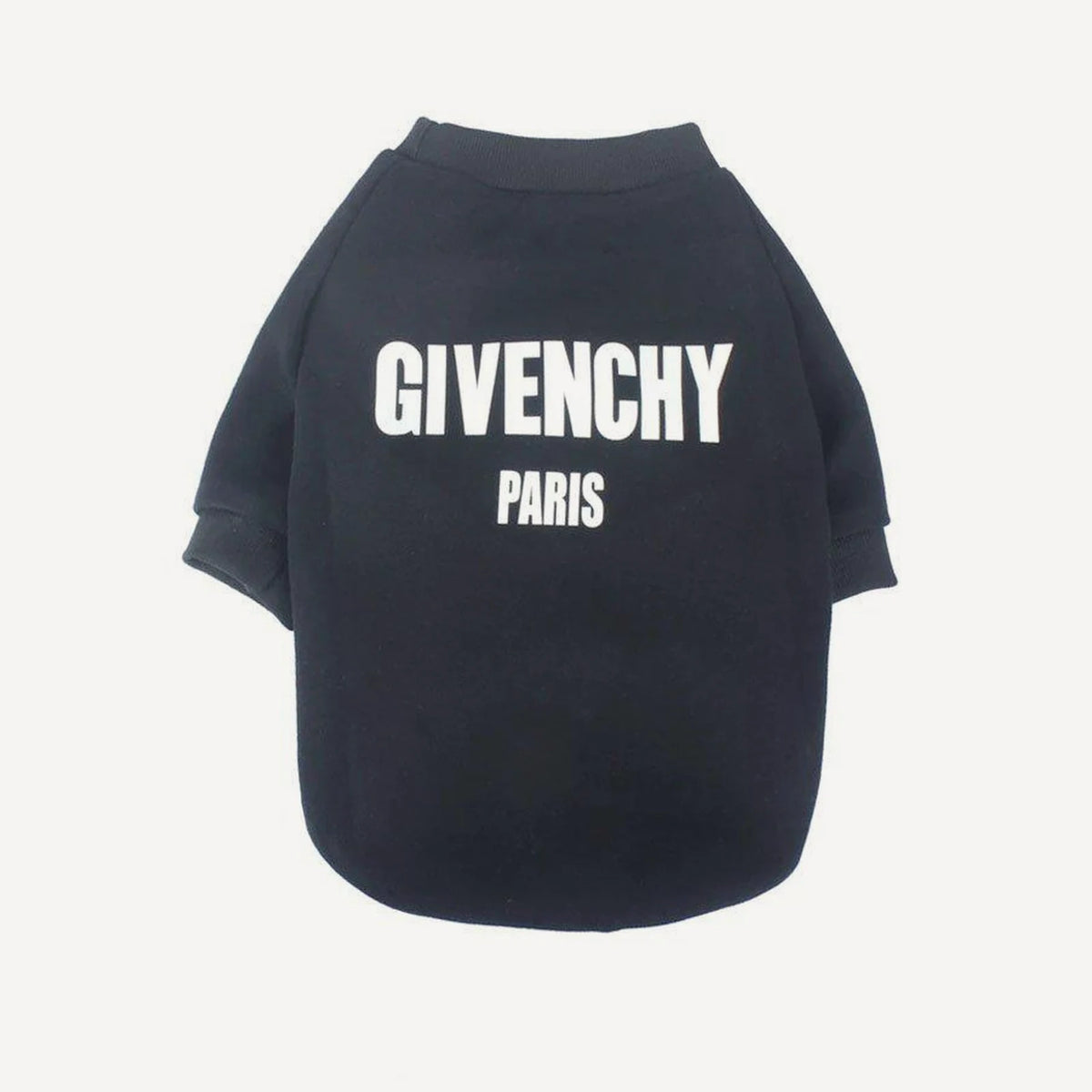 Paris dog sweatshirt inspired by Givenchy