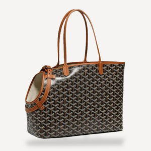 Pawyard Monogram Tote dog carrier view 9