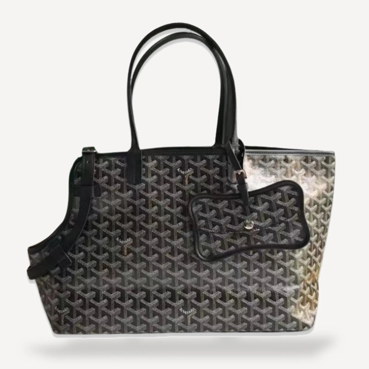 Pawyard Monogram Tote dog carrier view 10