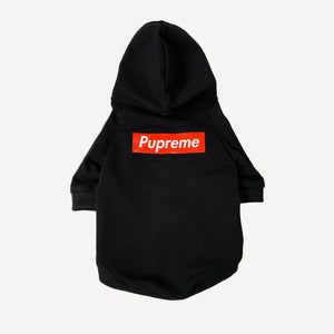 Box Logo dog hoodie inspired by Supreme view 5