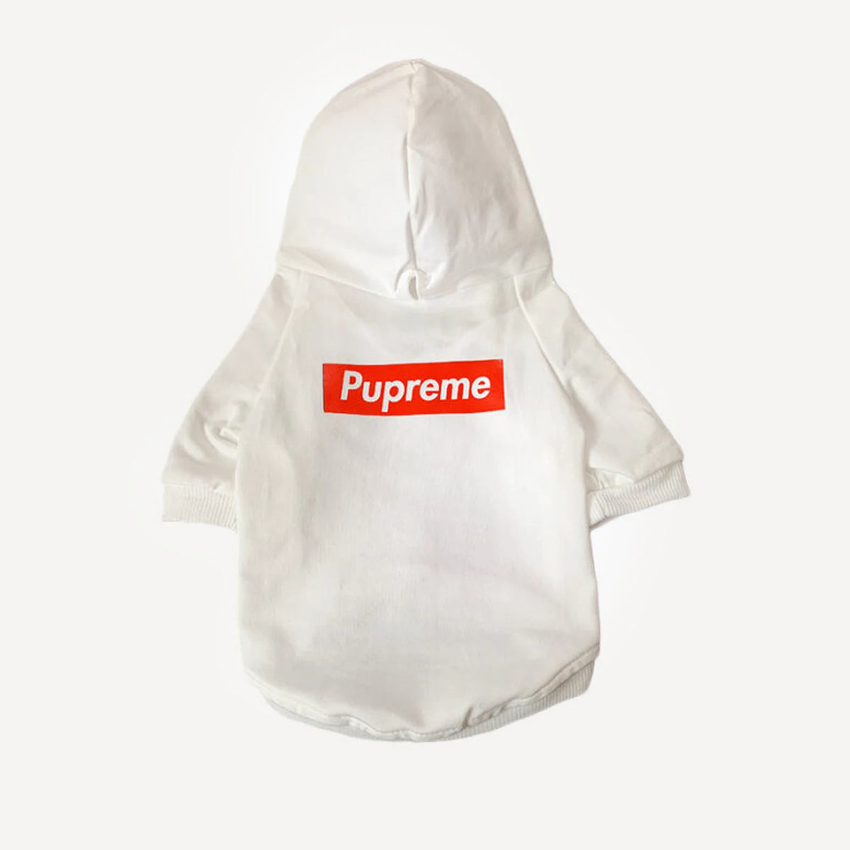 Box Logo dog hoodie inspired by Supreme view 6