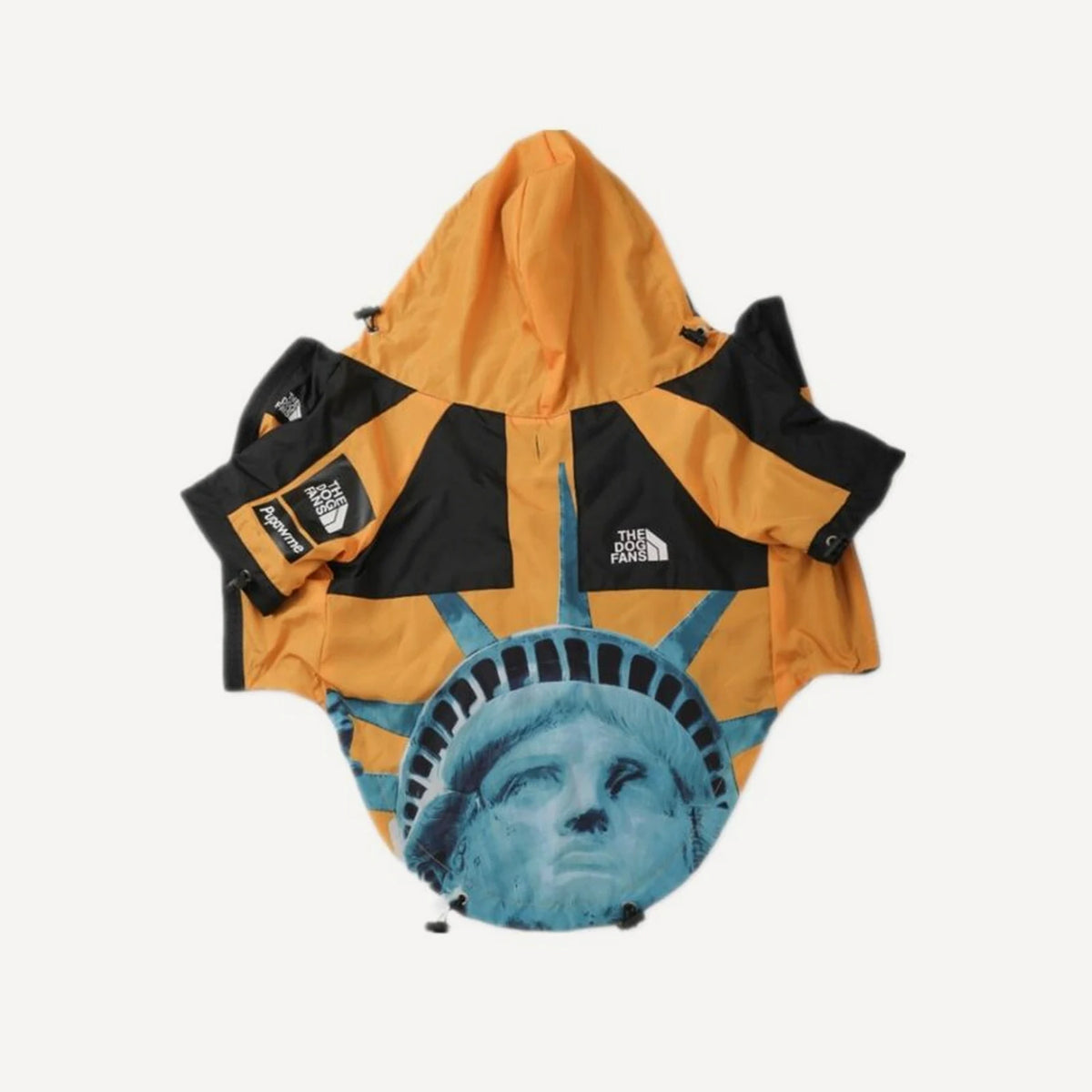 Liberty dog windbreaker inspired by Supreme x The North Face view 8