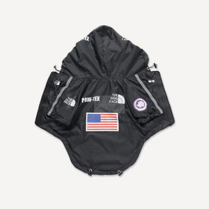 Paw-Tex dog windbreaker inspired by Supreme x The North Face view 7
