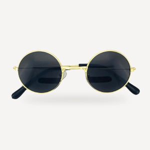 Round Frame Dog Sunglasses dog apparel view 3