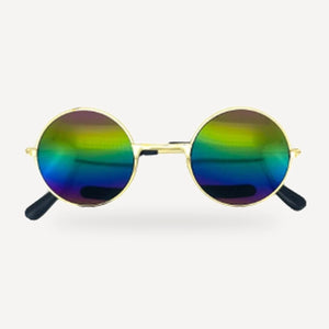 Round Frame Dog Sunglasses dog apparel view 4