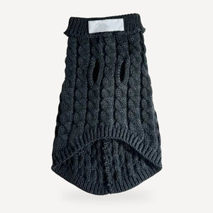 Stone Pawland Cable Knit dog sweater view 14