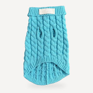 Stone Pawland Cable Knit dog sweater view 15