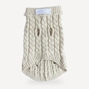 Stone Pawland Cable Knit dog sweater view 17