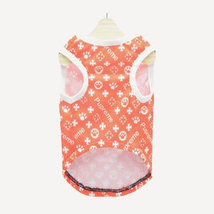 Stylish dog vest inspired by Supreme view 3