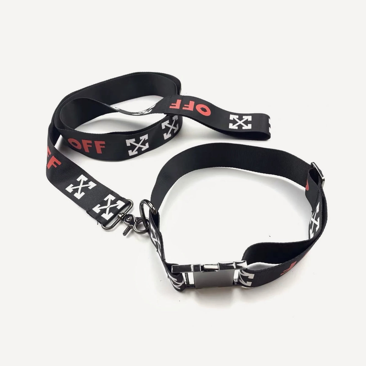 Arrow Walking dog set inspired by Off-White view 2