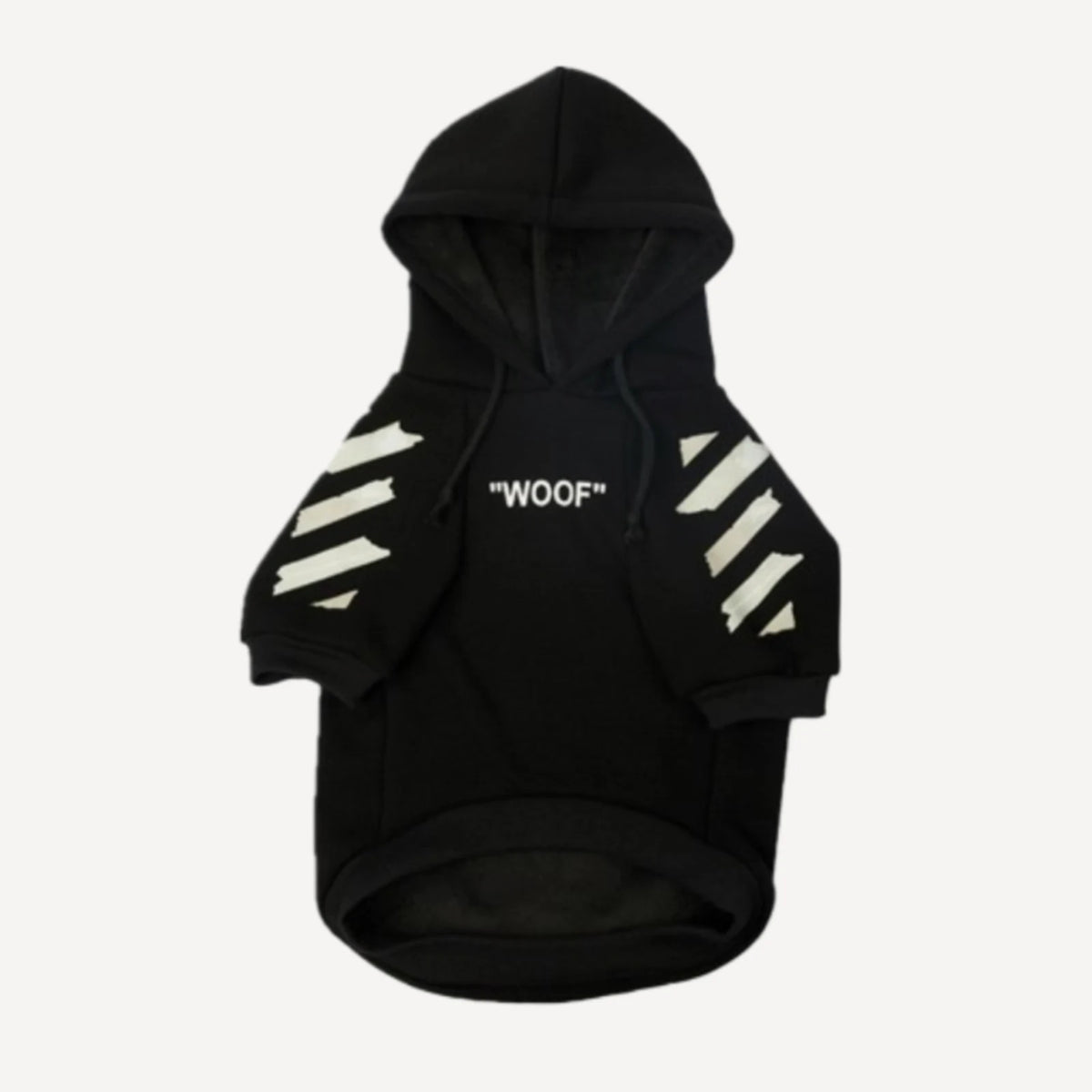 Cross Bones dog hoodie inspired by Off-White view 4