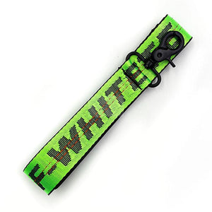 Woof-White Dog Collar & Leash Hype Pups designer dog clothes.