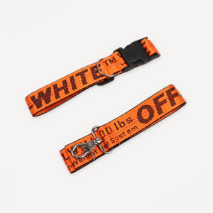 Collar & Leash dog set inspired by Off-White view 6