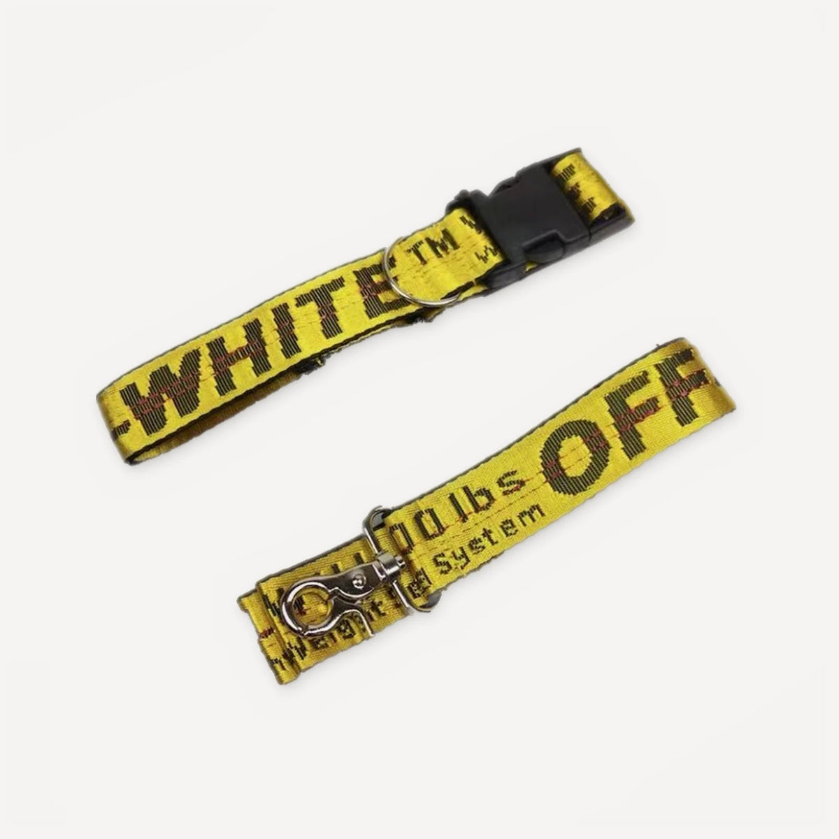 Collar & Leash dog set inspired by Off-White view 9