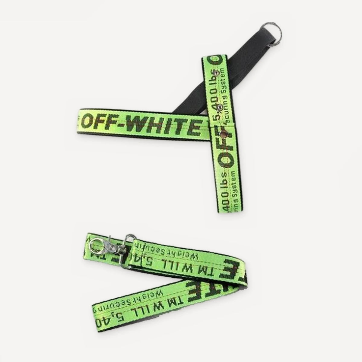 Harness & Leash dog set inspired by Off-White view 3