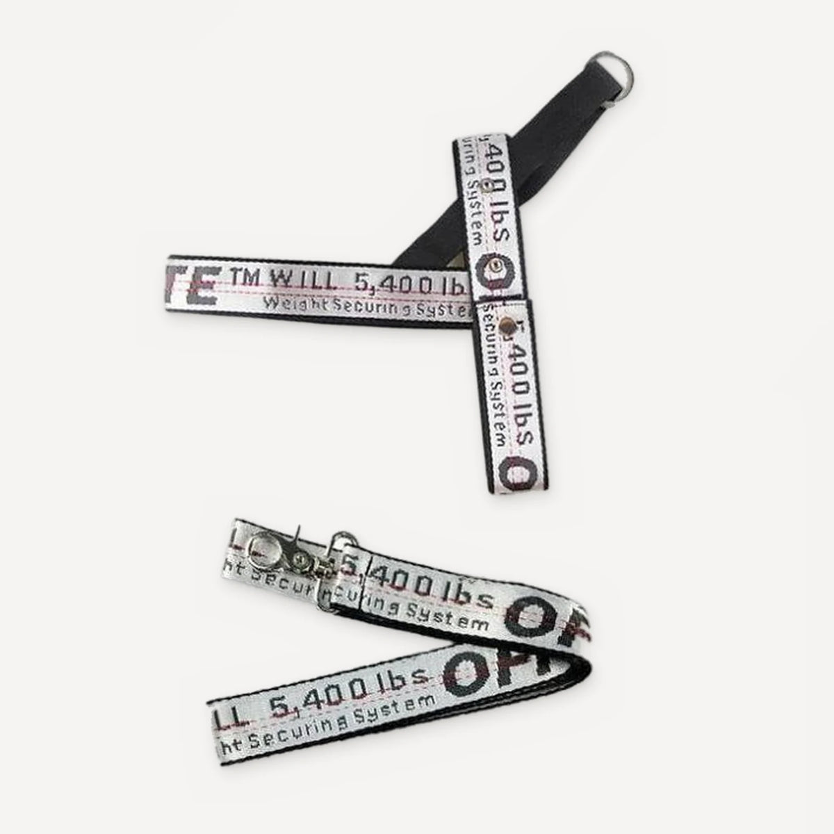 Harness & Leash dog set inspired by Off-White view 4