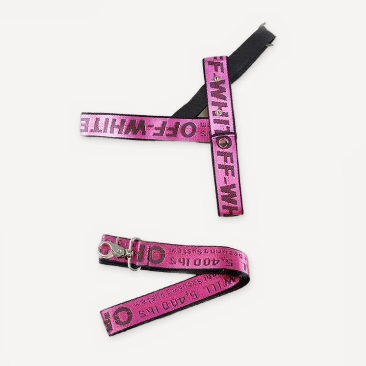 Harness & Leash dog set inspired by Off-White view 7