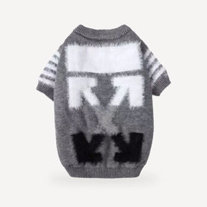 Off dog sweater inspired by Off-White view 4