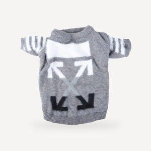 Off dog sweater inspired by Off-White view 6