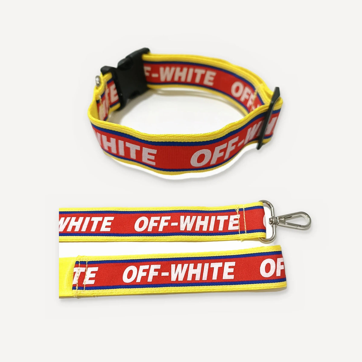 Street Savvy Harness Collar Leash dog set inspired by Off-White view 4