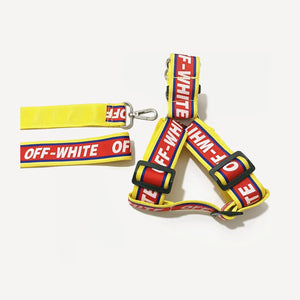 Street Savvy Harness Collar Leash dog set inspired by Off-White view 6