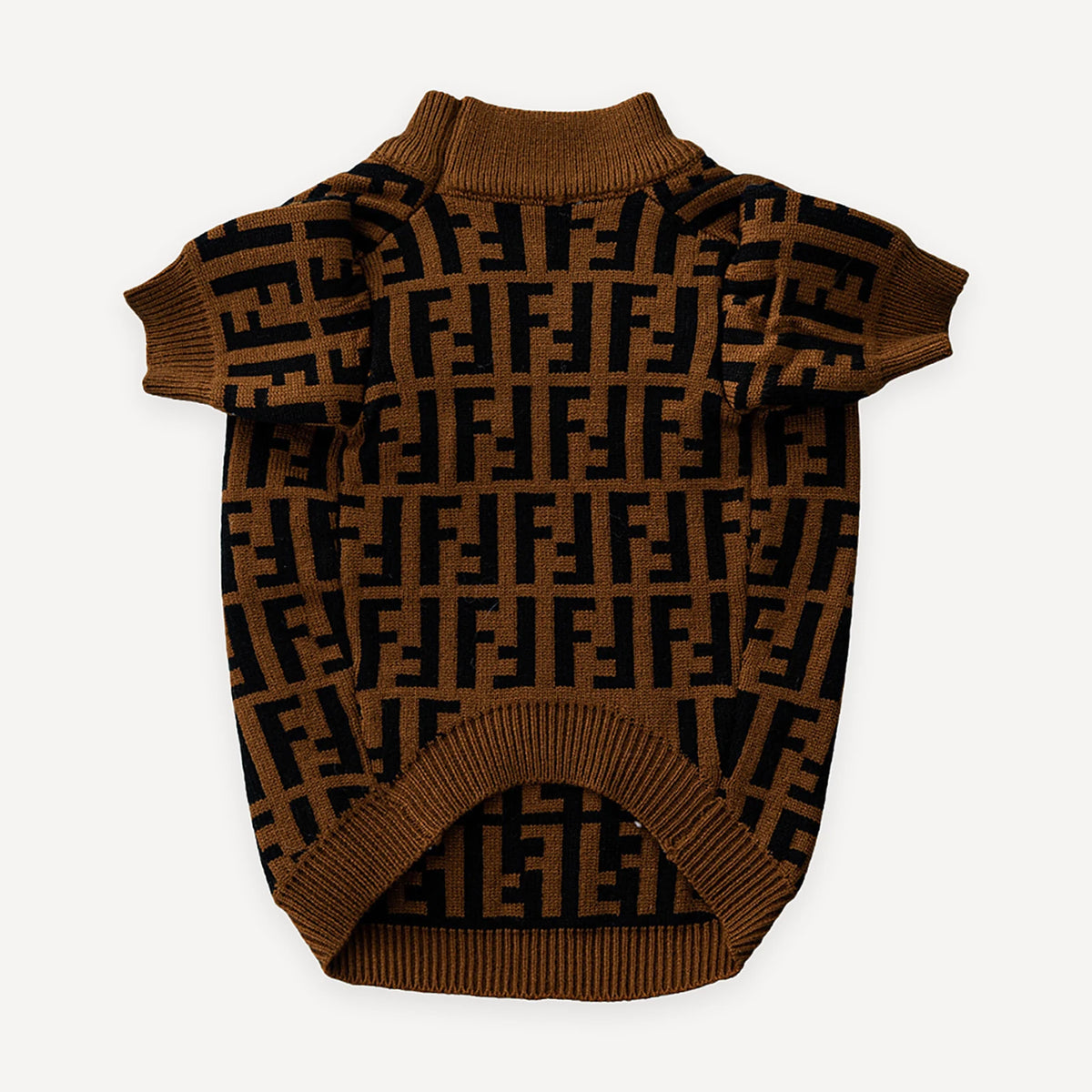 Ff Logo dog sweater inspired by Fendi view 9