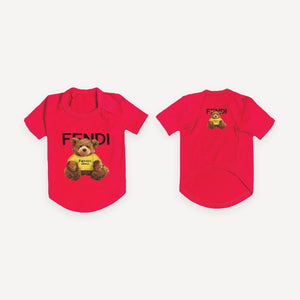 Bear Logo dog tee inspired by Fendi view 11